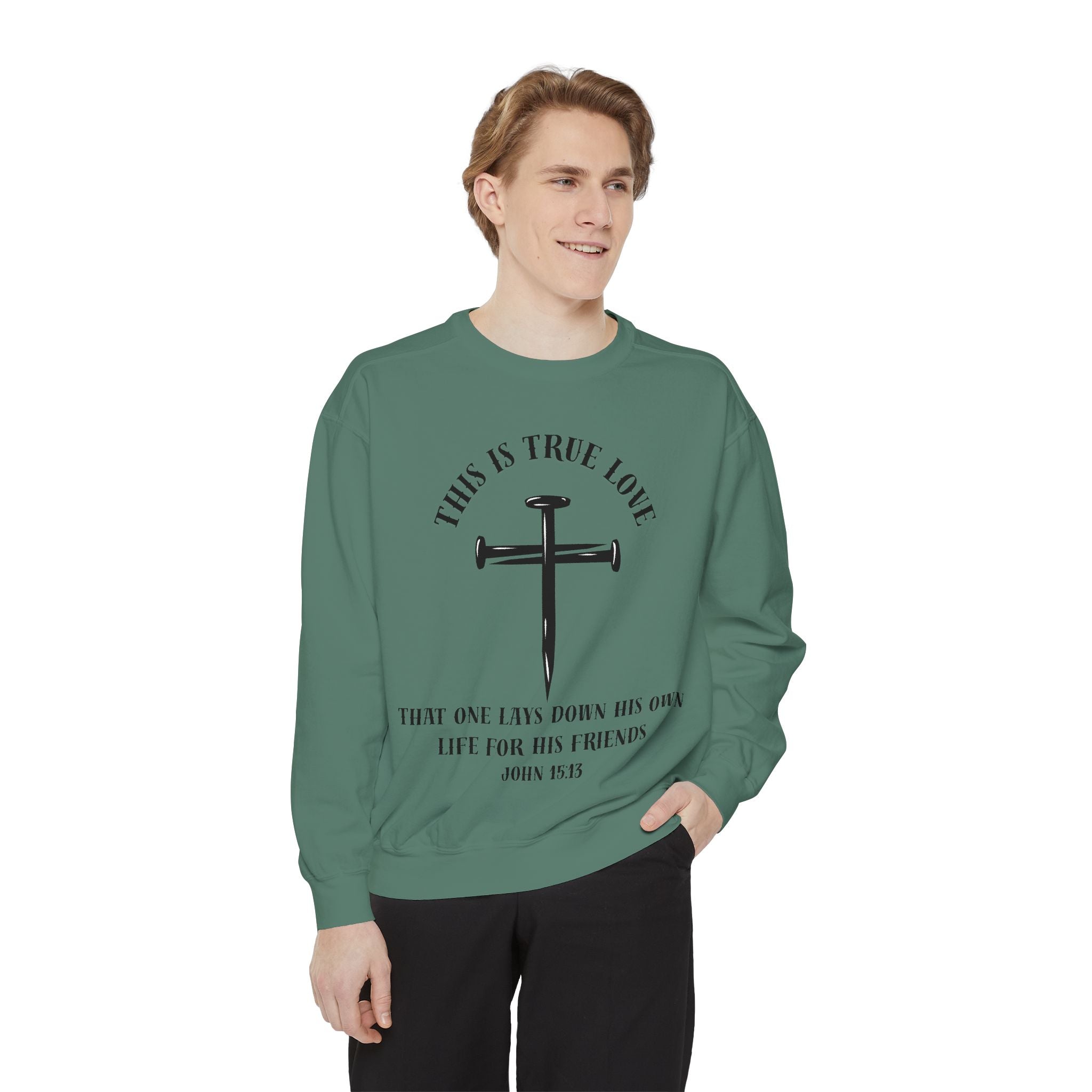 Faith-Inspired Sweatshirt, Christian Apparel, Unisex Gift, Inspirational Clothing, Religious Sweatshirt, Cozy Church Wear