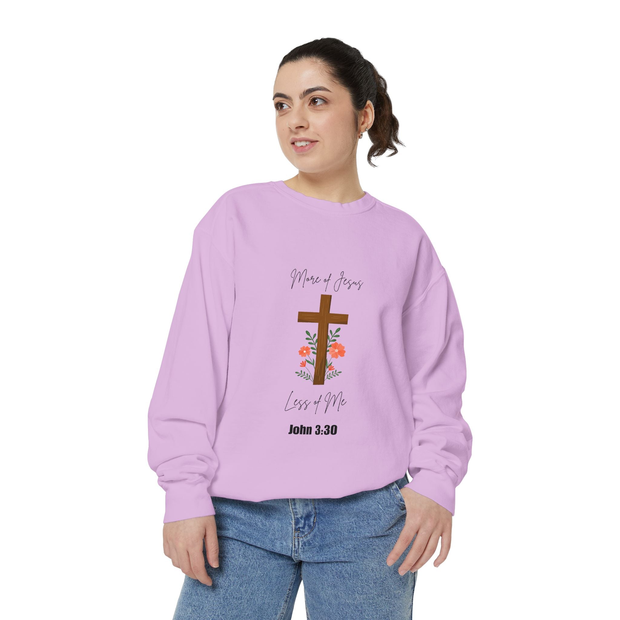 Faith & Love Floral Sweatshirt