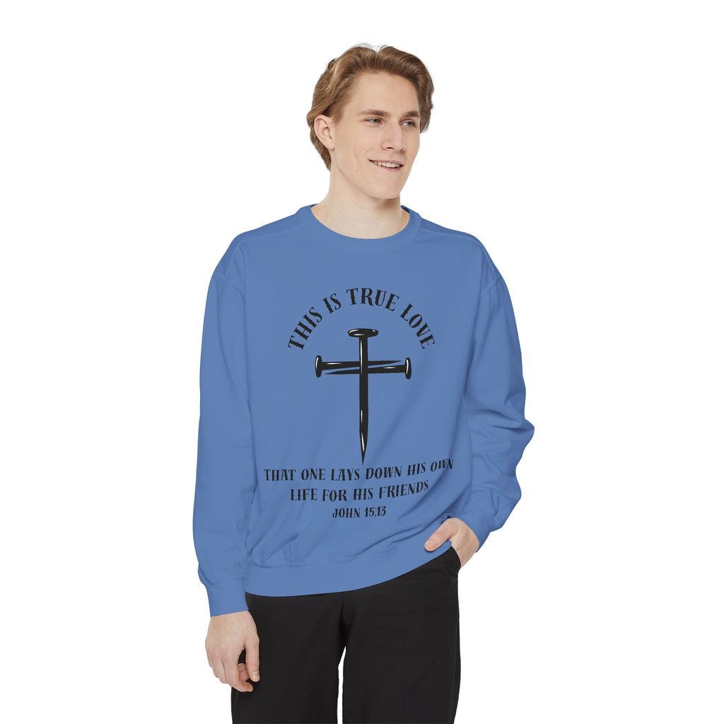 Faith-Inspired Sweatshirt, Christian Apparel, Unisex Gift, Inspirational Clothing, Religious Sweatshirt, Cozy Church Wear