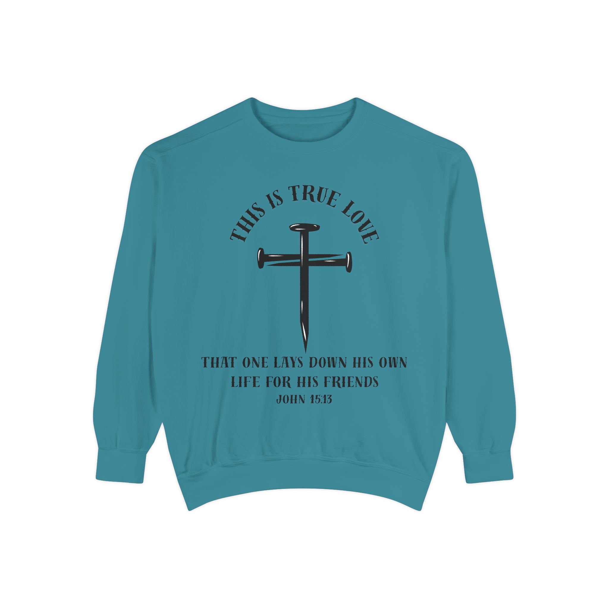 Faith-Inspired Sweatshirt, Christian Apparel, Unisex Gift, Inspirational Clothing, Religious Sweatshirt, Cozy Church Wear