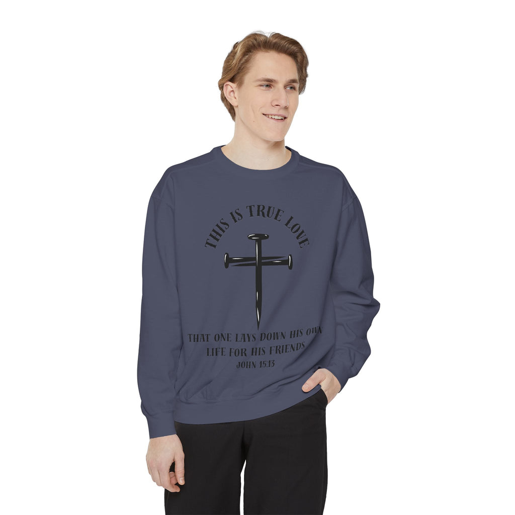 Faith-Inspired Sweatshirt, Christian Apparel, Unisex Gift, Inspirational Clothing, Religious Sweatshirt, Cozy Church Wear