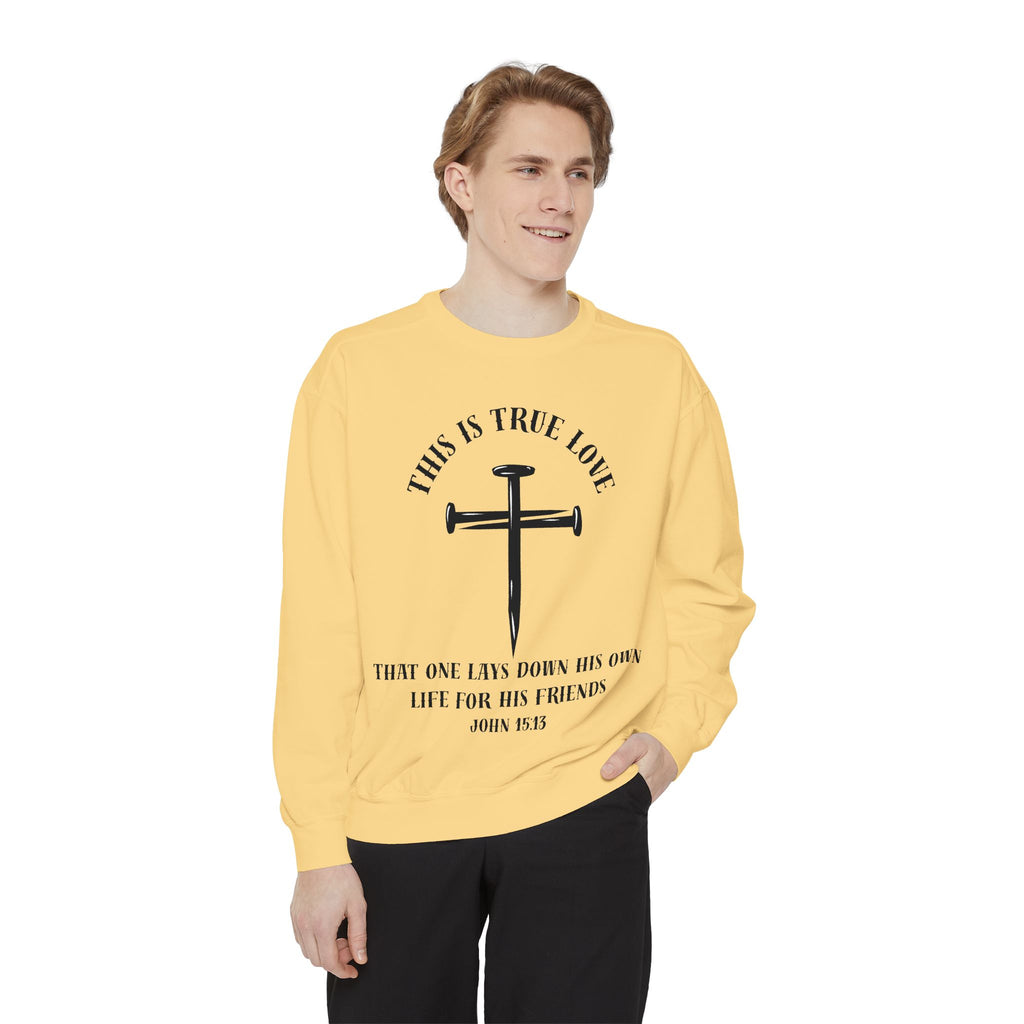 Faith-Inspired Sweatshirt, Christian Apparel, Unisex Gift, Inspirational Clothing, Religious Sweatshirt, Cozy Church Wear
