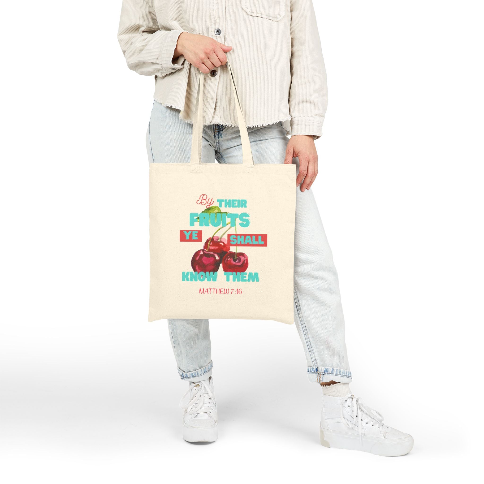 Cotton Canvas Tote Bag