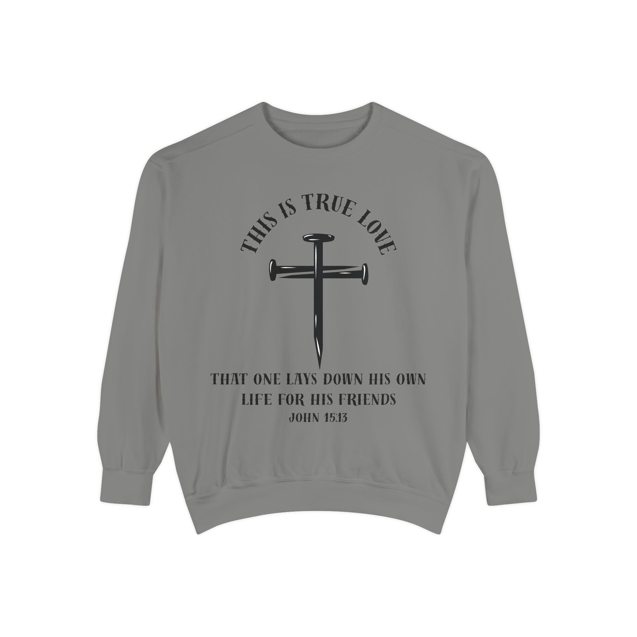 Faith-Inspired Sweatshirt, Christian Apparel, Unisex Gift, Inspirational Clothing, Religious Sweatshirt, Cozy Church Wear