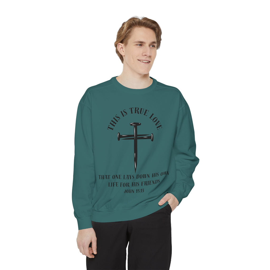 Faith-Inspired Sweatshirt, Christian Apparel, Unisex Gift, Inspirational Clothing, Religious Sweatshirt, Cozy Church Wear