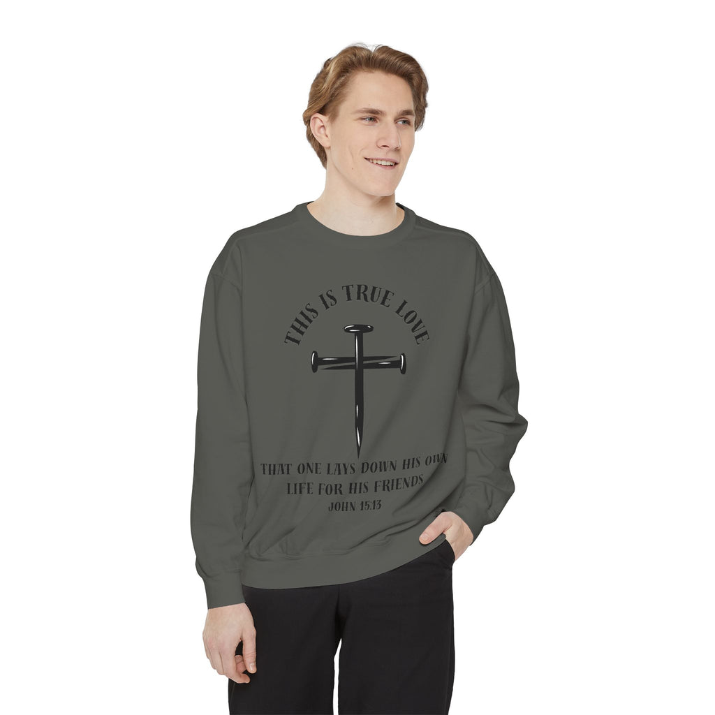 Faith-Inspired Sweatshirt, Christian Apparel, Unisex Gift, Inspirational Clothing, Religious Sweatshirt, Cozy Church Wear