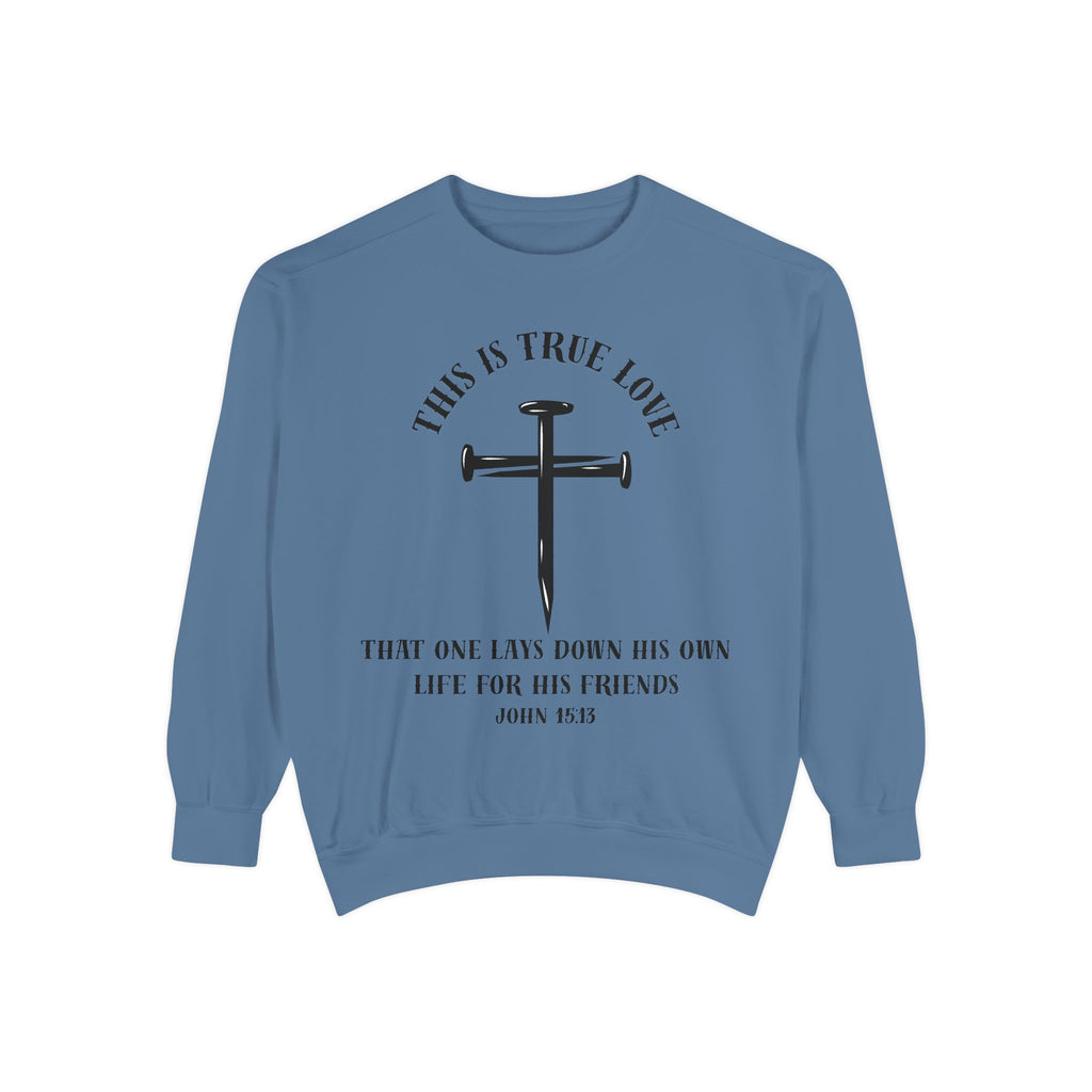 Faith-Inspired Sweatshirt, Christian Apparel, Unisex Gift, Inspirational Clothing, Religious Sweatshirt, Cozy Church Wear