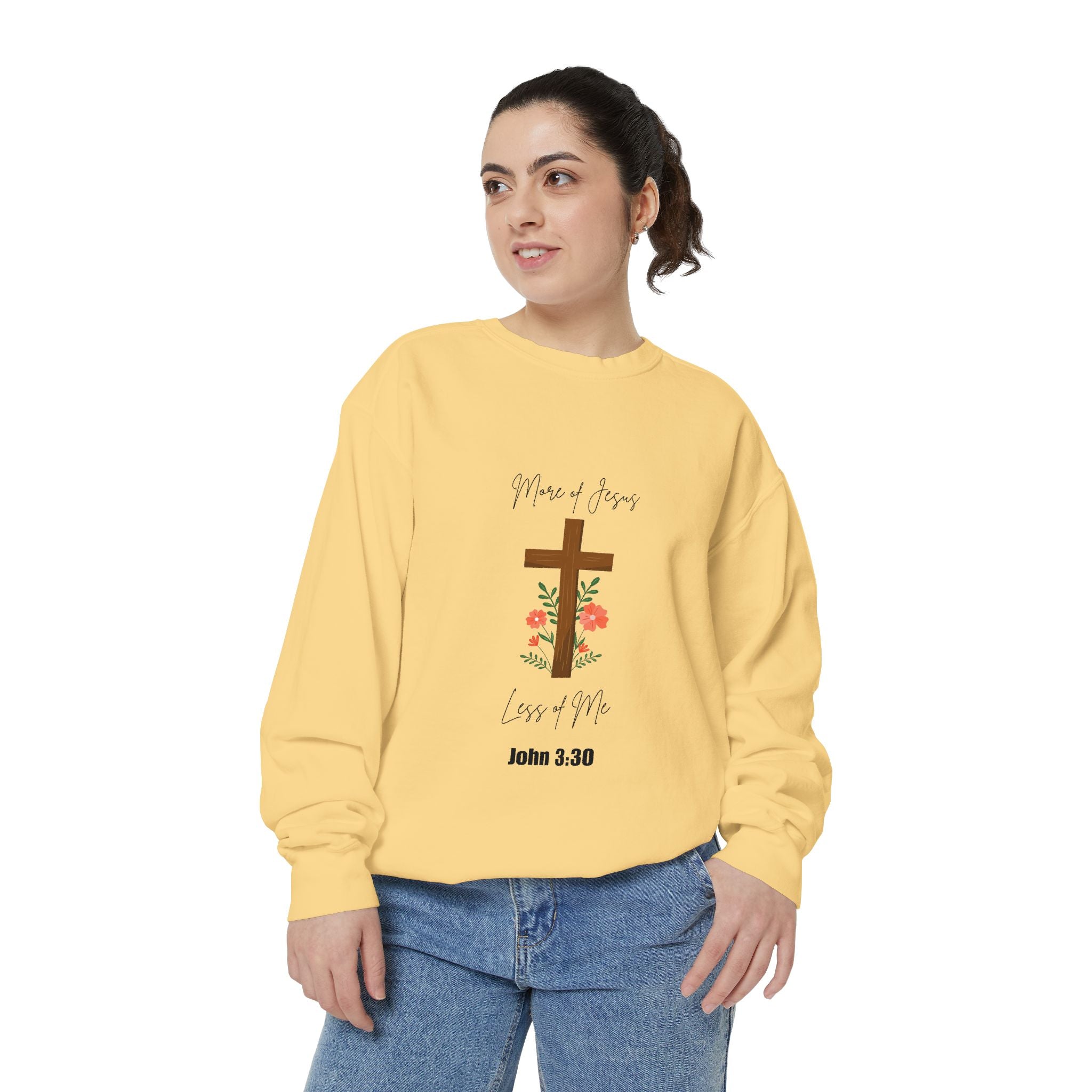 Faith & Love Floral Sweatshirt