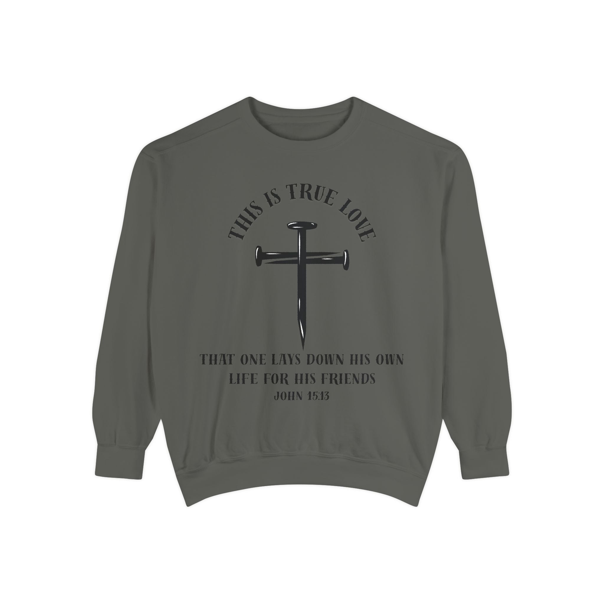 Faith-Inspired Sweatshirt, Christian Apparel, Unisex Gift, Inspirational Clothing, Religious Sweatshirt, Cozy Church Wear