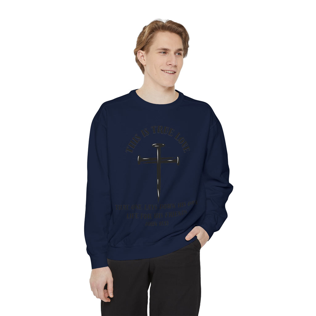 Faith-Inspired Sweatshirt, Christian Apparel, Unisex Gift, Inspirational Clothing, Religious Sweatshirt, Cozy Church Wear