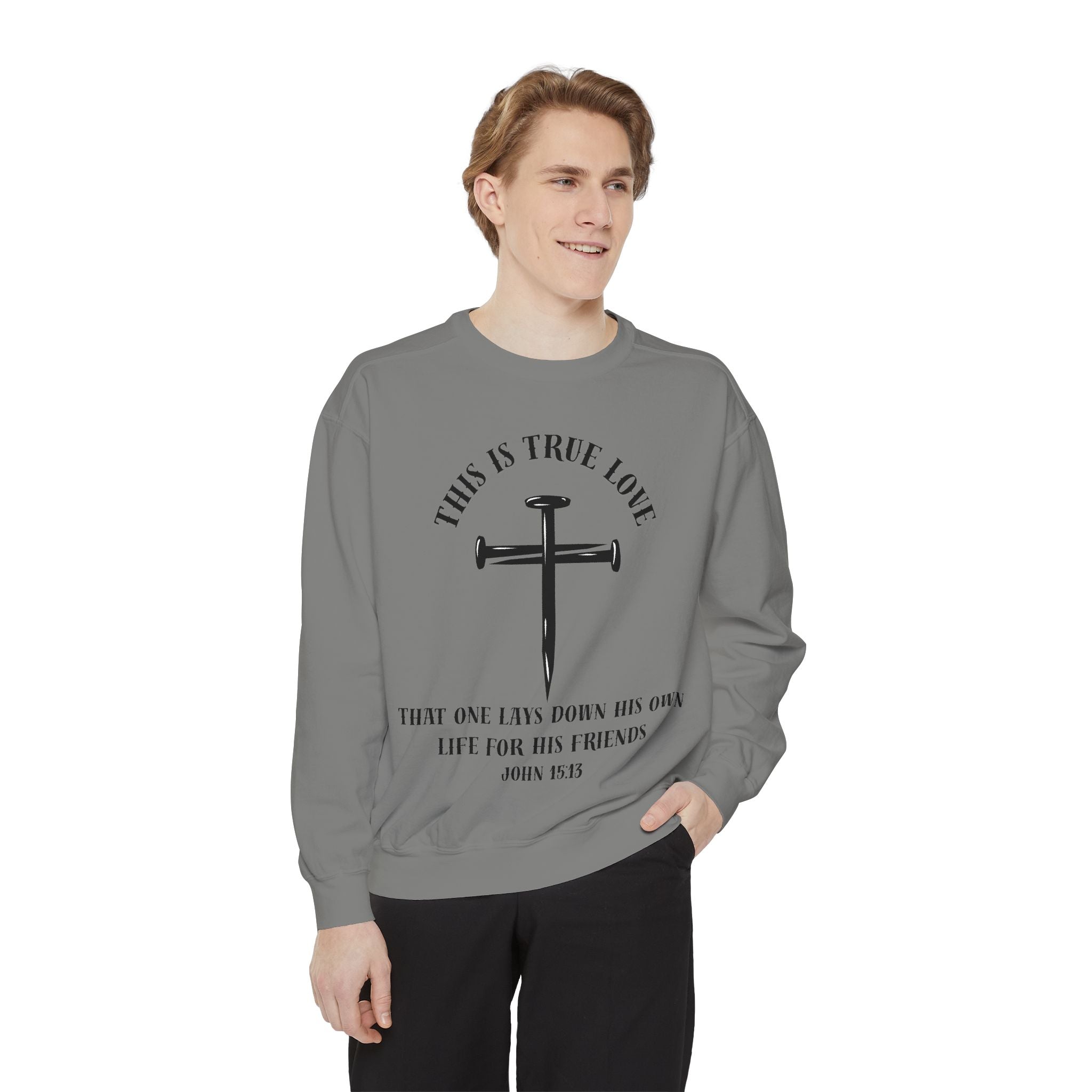 Faith-Inspired Sweatshirt, Christian Apparel, Unisex Gift, Inspirational Clothing, Religious Sweatshirt, Cozy Church Wear