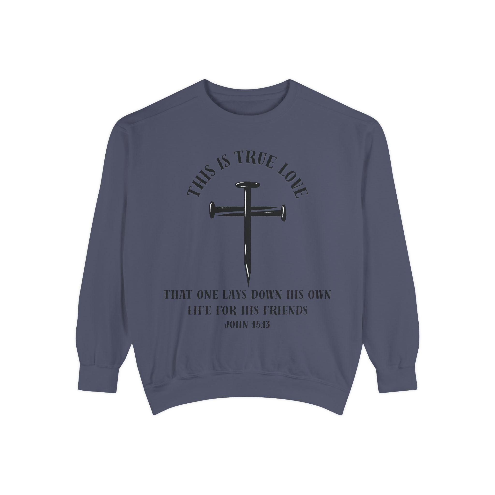 Faith-Inspired Sweatshirt, Christian Apparel, Unisex Gift, Inspirational Clothing, Religious Sweatshirt, Cozy Church Wear