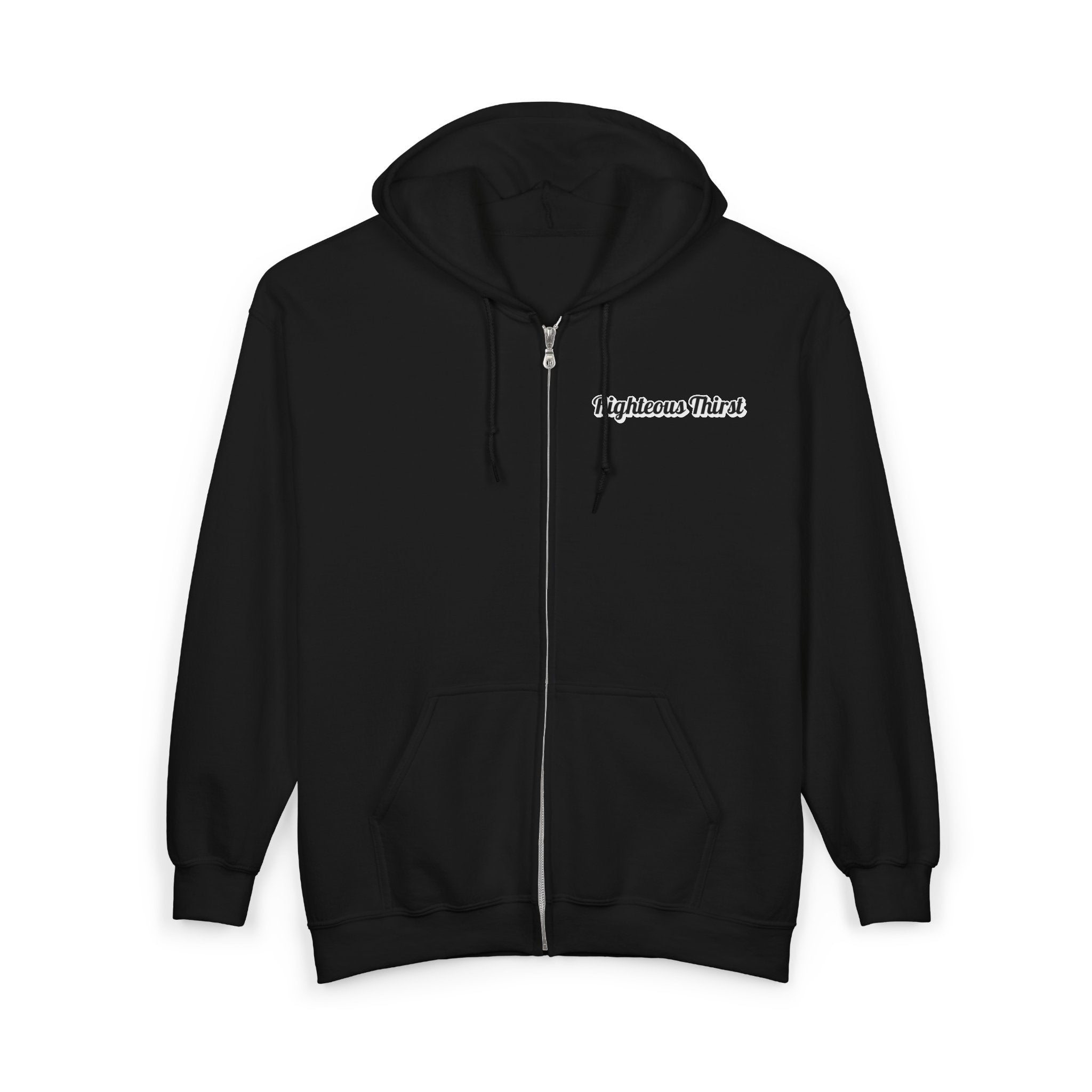 Unisex Full Zip Hooded Sweatshirt, Cozy Zip Hoodie for Daily Wear, Perfect for Gifts, Casual Outings, and Cool Weather