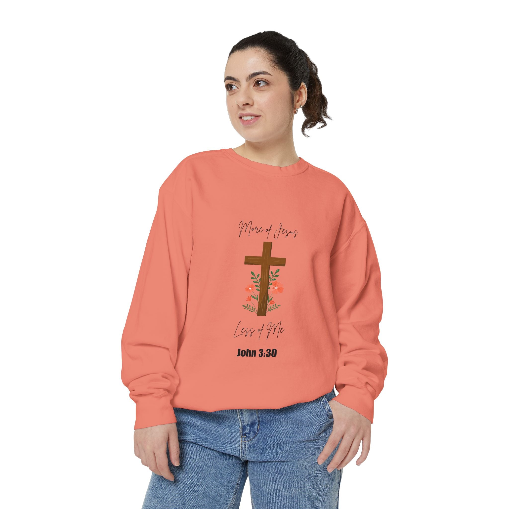 Faith & Love Floral Sweatshirt
