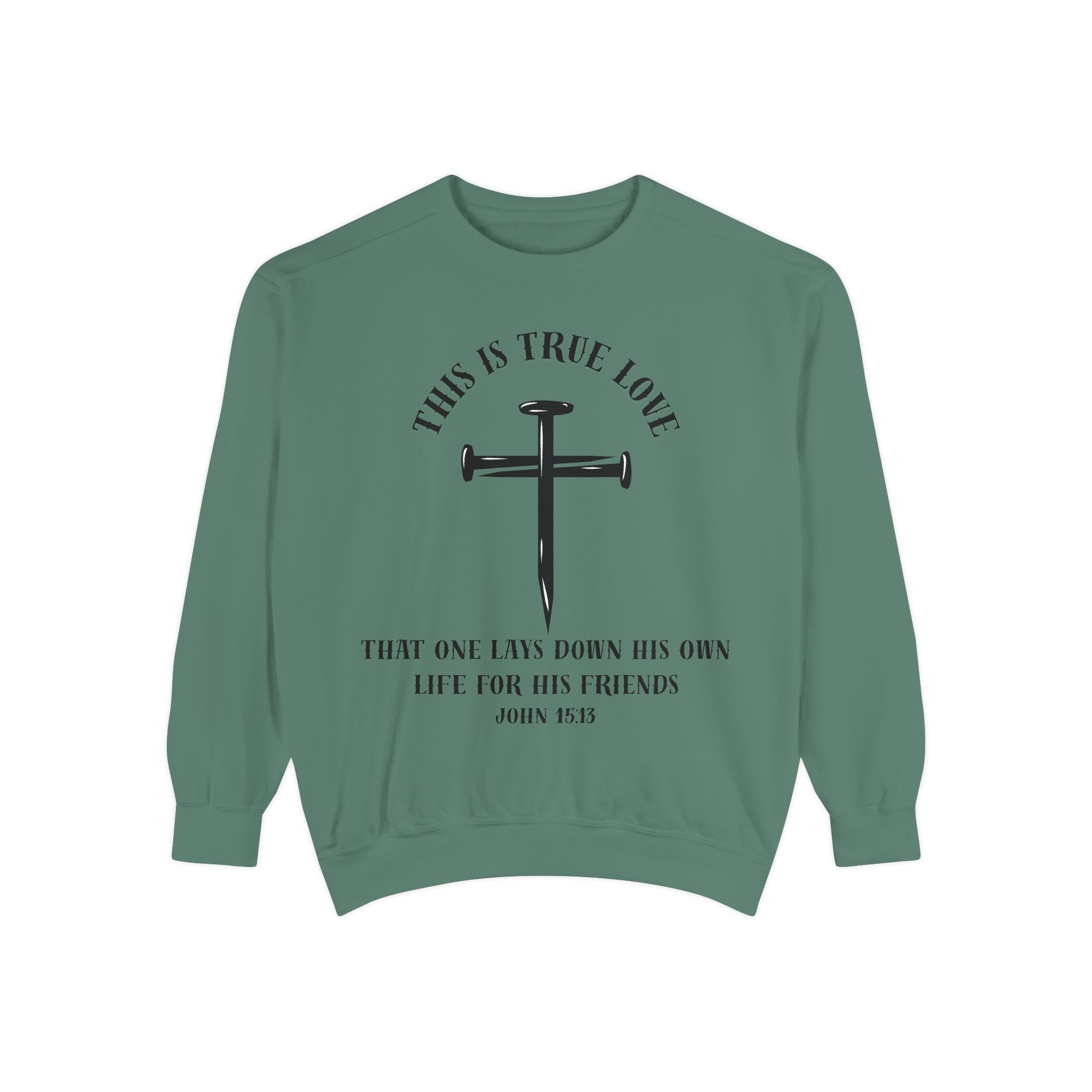 Faith-Inspired Sweatshirt, Christian Apparel, Unisex Gift, Inspirational Clothing, Religious Sweatshirt, Cozy Church Wear