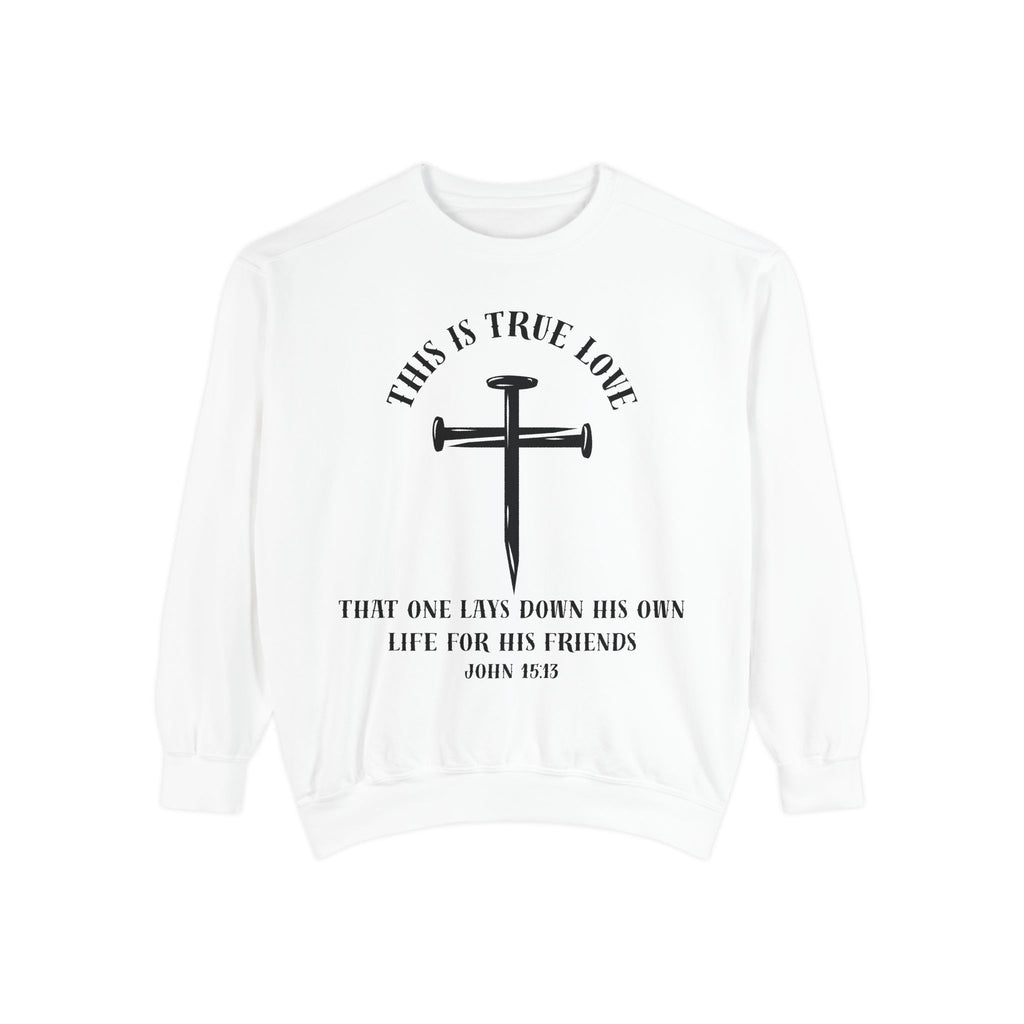 Faith-Inspired Sweatshirt, Christian Apparel, Unisex Gift, Inspirational Clothing, Religious Sweatshirt, Cozy Church Wear