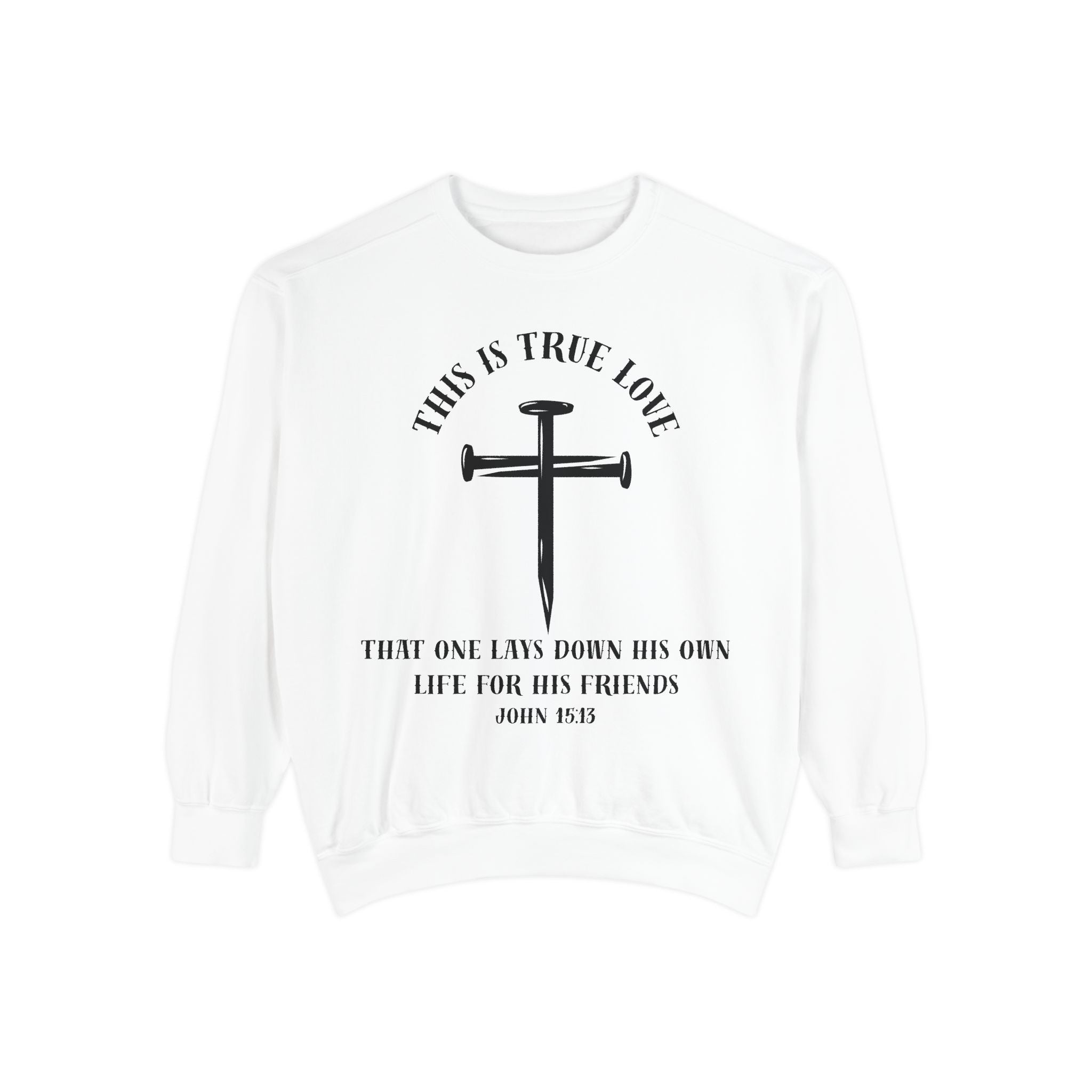 Faith-Inspired Sweatshirt, Christian Apparel, Unisex Gift, Inspirational Clothing, Religious Sweatshirt, Cozy Church Wear
