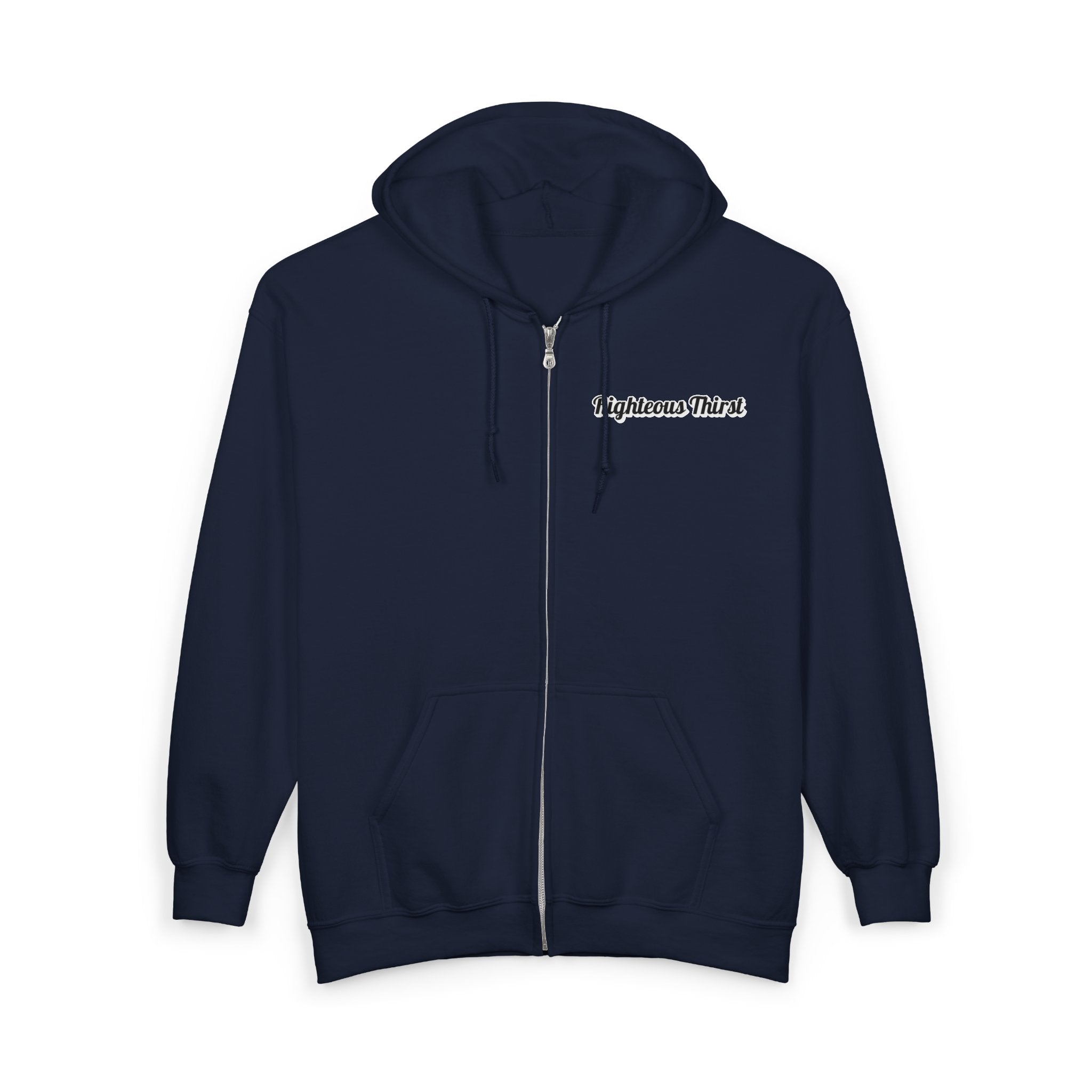 Unisex Full Zip Hooded Sweatshirt, Cozy Zip Hoodie for Daily Wear, Perfect for Gifts, Casual Outings, and Cool Weather