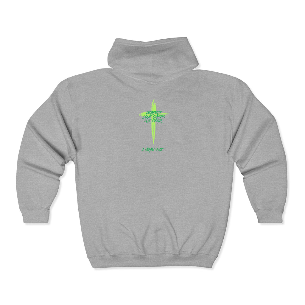 Unisex Full Zip Hooded Sweatshirt, Cozy Zip Hoodie for Daily Wear, Perfect for Gifts, Casual Outings, and Cool Weather