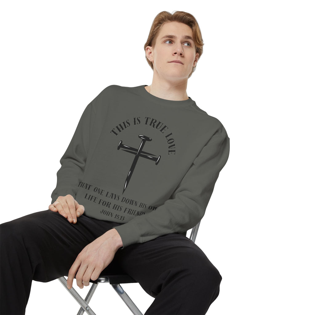 Faith-Inspired Sweatshirt, Christian Apparel, Unisex Gift, Inspirational Clothing, Religious Sweatshirt, Cozy Church Wear