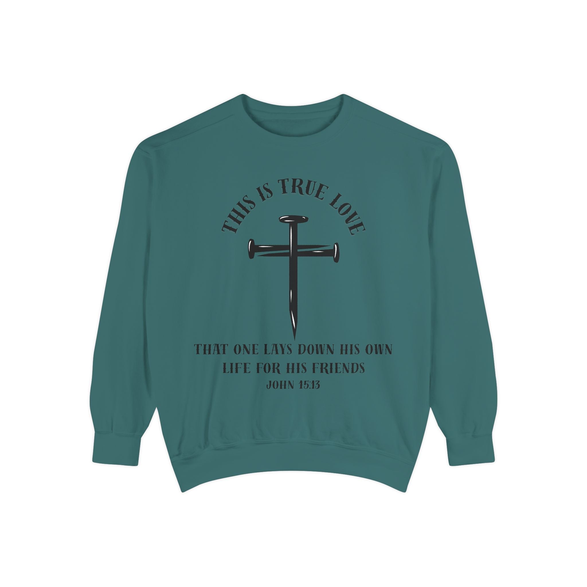 Faith-Inspired Sweatshirt, Christian Apparel, Unisex Gift, Inspirational Clothing, Religious Sweatshirt, Cozy Church Wear
