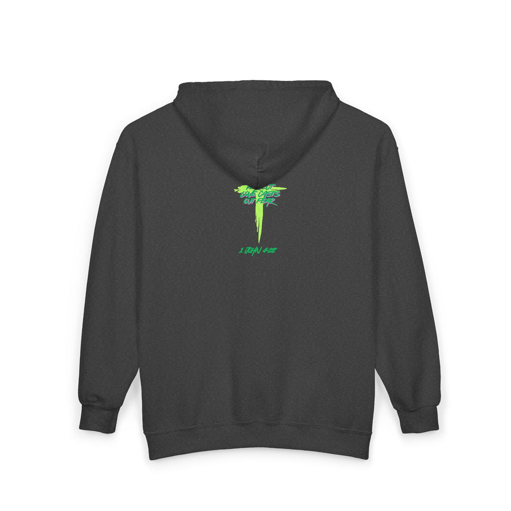 Unisex Full Zip Hooded Sweatshirt, Cozy Zip Hoodie for Daily Wear, Perfect for Gifts, Casual Outings, and Cool Weather