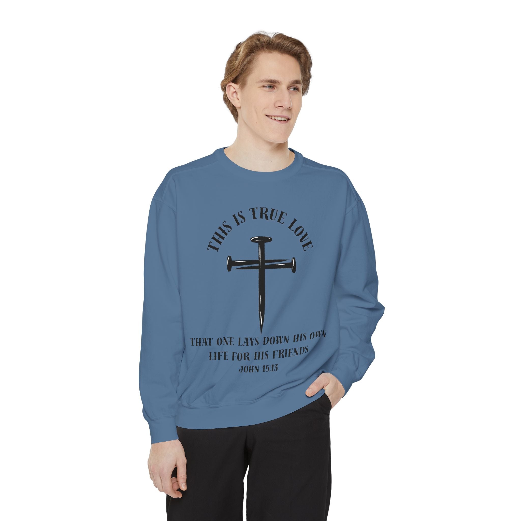 Faith-Inspired Sweatshirt, Christian Apparel, Unisex Gift, Inspirational Clothing, Religious Sweatshirt, Cozy Church Wear
