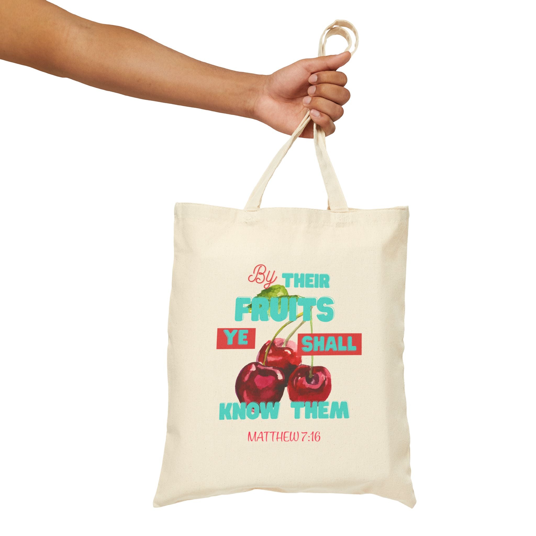 Cotton Canvas Tote Bag