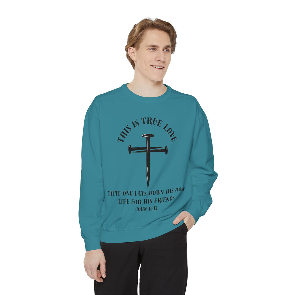 Faith-Inspired Sweatshirt, Christian Apparel, Unisex Gift, Inspirational Clothing, Religious Sweatshirt, Cozy Church Wear