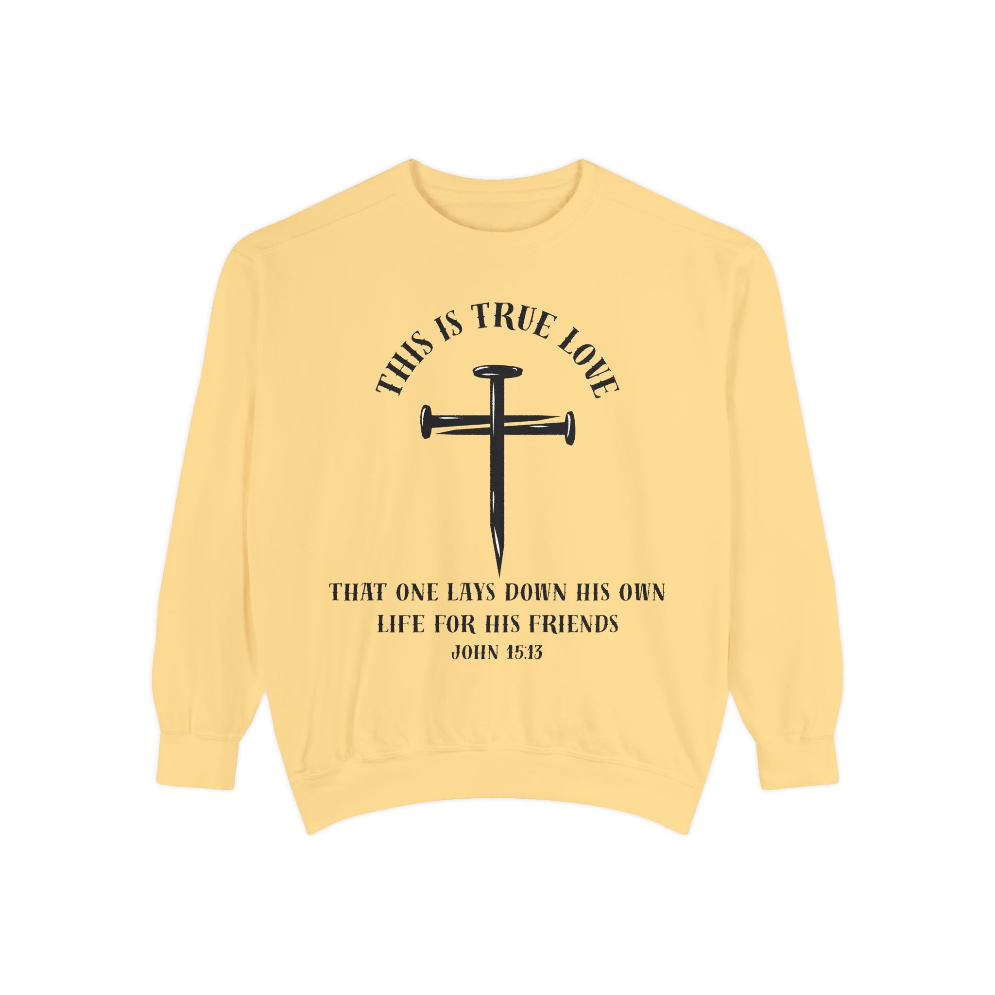 Faith-Inspired Sweatshirt, Christian Apparel, Unisex Gift, Inspirational Clothing, Religious Sweatshirt, Cozy Church Wear
